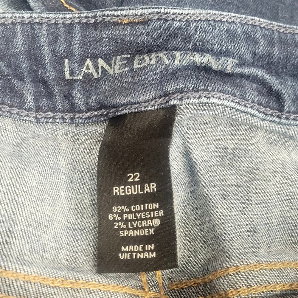 Lane Bryant‎ Medium Wash Jeans Plus Size 22R - Picture 4 of 7